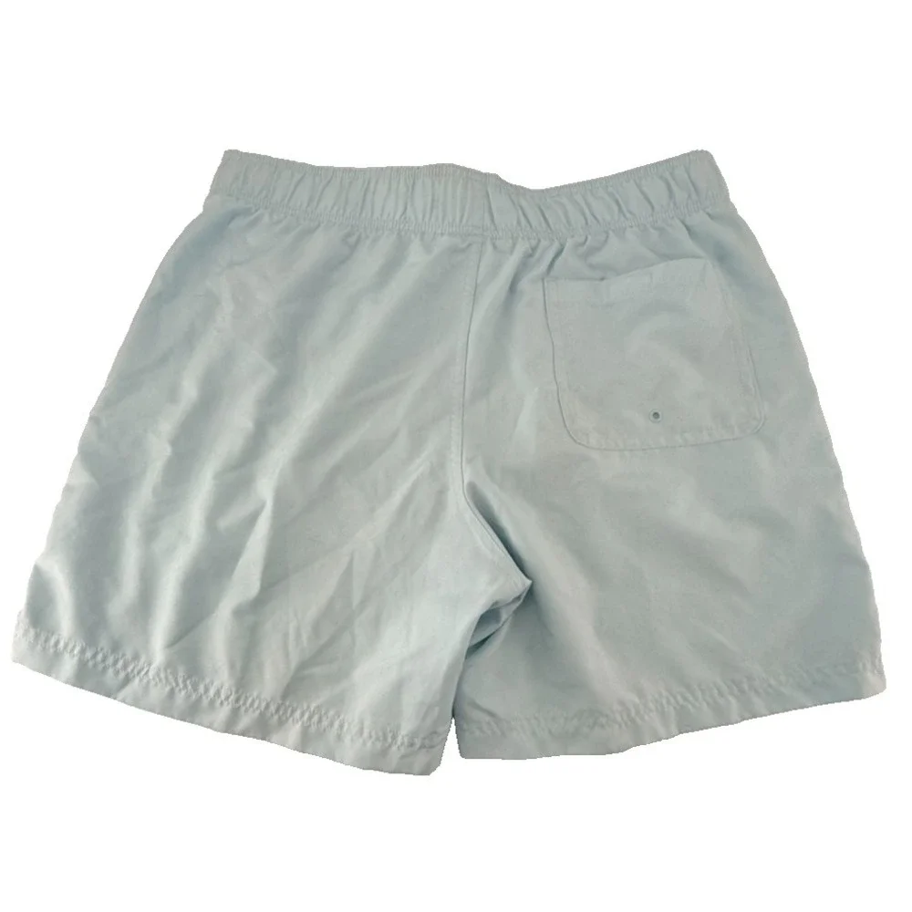 Adidas Originals Shorts Mens Large Blue Trefoil Logo Athletic Casual Lightweight